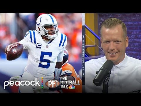 Colts’ Anthony Richardson can show he’s a ‘polished professional’ | Pro Football Talk | NFL on NBC