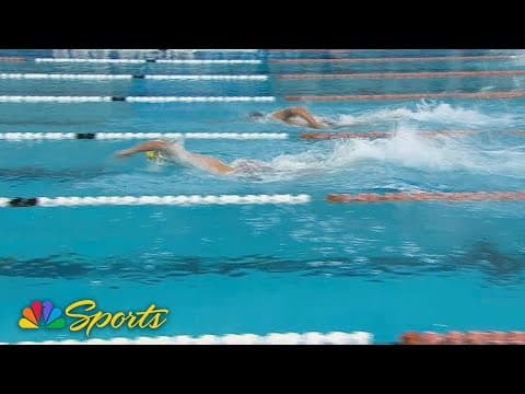 Ryan Erisman has 'super strong swim,' wins Pro Swim Series 400m freestyle in Austin | NBC Sports