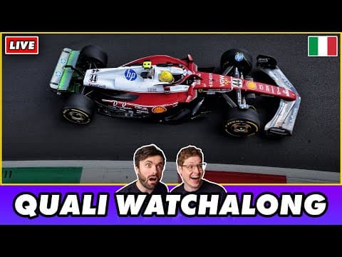 2025 F1 Italian Grand Prix Qualifying Watchalong