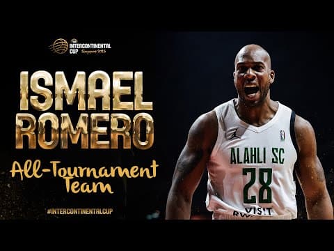 Ismael Romero | All-Tournament Team | FIBA Intercontinental Cup Singapore 2025