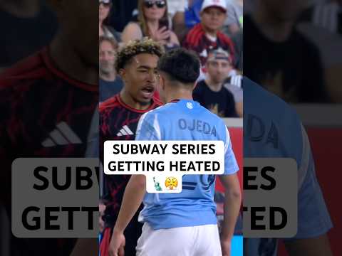 Hudson River Derby always brings the passion!😤 @redbull vs. @newyorkcityfc