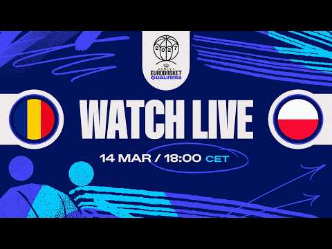 LIVE - Romania v Poland | FIBA Women's EuroBasket 2027 Qualifiers | First Round