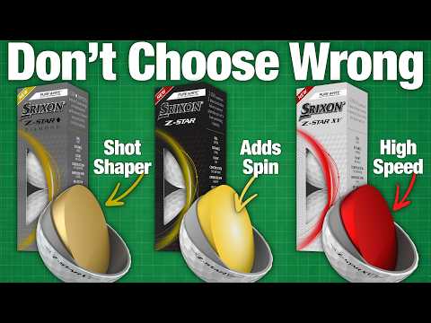 Are You Playing the Wrong Ball? 3 Srixon Z-Stars, Very Different Results