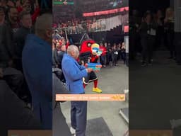 We honored Lonnie Johnson during our Black History Month Game, and he and Harry had some fun 💦😂