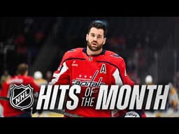 February’s Hardest NHL Hits: Wilson, Celebrini & Crunch Time