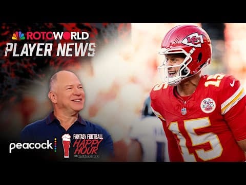 Patrick Mahomes, Xavier Worthy resurge for Chiefs Week 4 | Fantasy Football Happy Hour | NFL on NBC