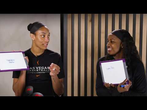 How well do A'ja Wilson & Jackie Young know each other? 👀 | WNBA Countdown