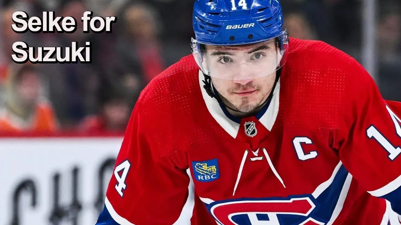 Suzuki Wins Selke, Caufield Wins Lady Byng, Strong Ratings for Cup Final