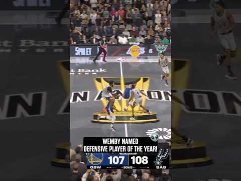 DPOY 😤 #nba #spurs #victorwembanyama