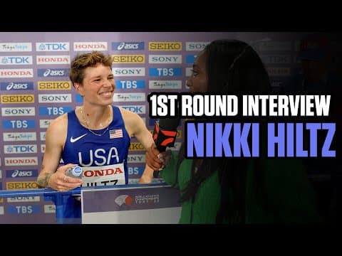 Nikki Hiltz Always Runs Through The Line | World Athletics Championships 2025