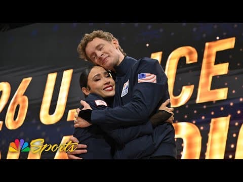 Chock and Bates masterfully in sync in exquisite U.S. Championships free dance | NBC Sports