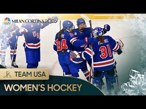 Team USA women's hockey FLATTENS Finland to remain unbeaten | Winter Olympics 2026 | NBC Sports