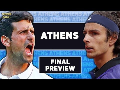 Djokovic vs Musetti | ATP Athens 2025 Final | Tennis Talk Preview & Prediction