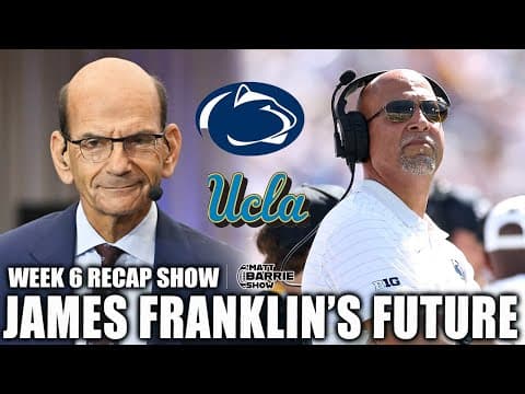 Paul Finebaum says Penn State's loss to UCLA is the WORST he's EVER SEEN! | The Matt Barrie Show