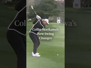 Collin Morikawa made some changes to his swing and they’re paying off big time 🔥