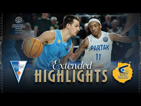 KK Spartak Office Shoes v Dreamland Gran Canaria | Full Game Highlights | #BasketballCL 2025-26