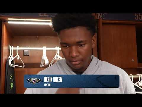 Derik Queen on big lineup | Pelicans-Grizzlies Postgame Interview 1/30/26