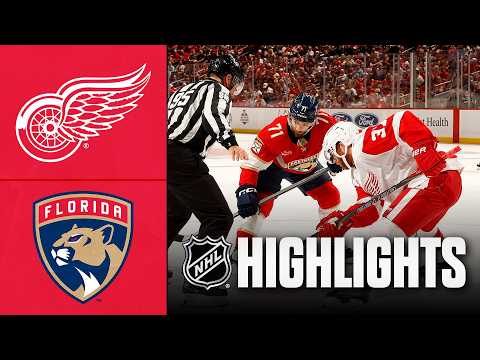 Red Wings vs. Panthers | NHL Highlights | April 15, 2026