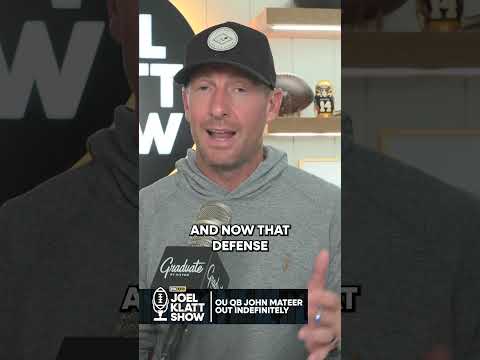 John Mateer is out indefinitely due to hand surgery #oklahomasooners