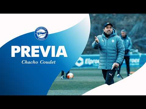 Chacho Coudet: "Lo mejor para cerrar las heridas es ganar mañana" | Deportivo Alavés