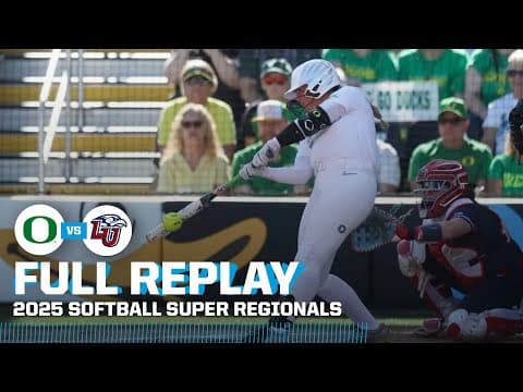 Oregon vs. Liberty: 2025 NCAA softball super regionals Game 2 | FULL REPLAY