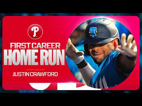 Phillies STORM BACK! 👀 Justin Crawford's 1st career homer TIES THE GAME in the 8th 🔔 (Trailed 6-0)
