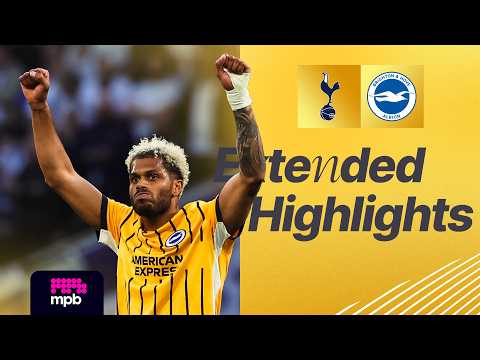 EXTENDED HIGHLIGHTS | Tottenham v Brighton | Premier League