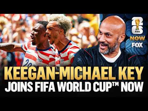 Keegan-Michael Key shares his message to USA going into Round of 32 after win vs. Australia 🗣️⚽️
