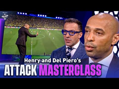 An attacking masterclass with Thierry Henry and Alessandro del Piero! | UCL Today | CBS Sports