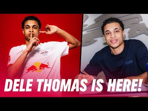 Welcome, Dele Thomas! | Behind the Scenes with our new player 📸