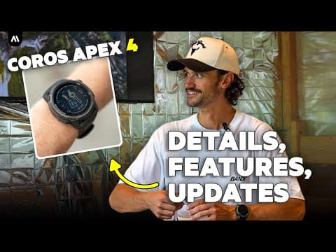 COROS Apex 4 | Exclusive Interview with Darian Allberry
