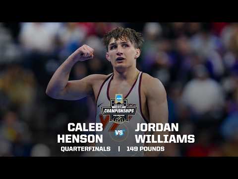 Caleb Henson vs. Jordan Williams: 2025 NCAA wrestling quarterfinals (149 lbs.)