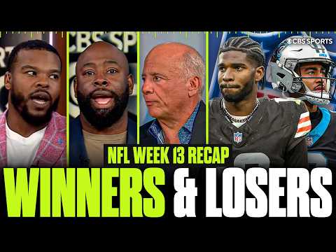 Biggest WINNERS & LOSERS from NFL Week 13 | Panthers UPSET Rams, 49ers shut down Shedeur & MORE