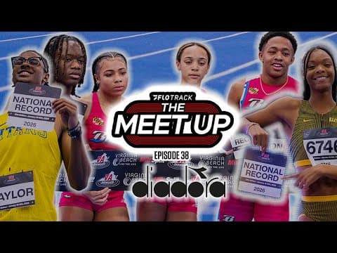 VA Showcase Recap +  Noah Lyles headlines 300m | Simeon Birnbaum Diadora NIL | The Meet Up Ep. 38