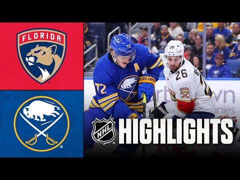 NHL Highlights | Panthers vs. Sabres | October 18, 2025