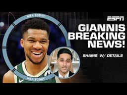 Giannis is expected to return tonight vs. the Celtics - Shams Charania | NBA Today
