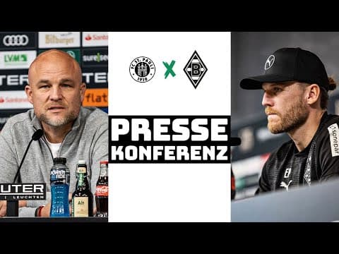 "Aus Fehlern lernen" | 🎙️ PK vor 1. FC St. Pauli - Borussia