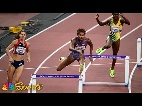 Anna Cockrell crushes 400m hurdles semifinal, setting up duel with Bol for World Title | NBC Sports
