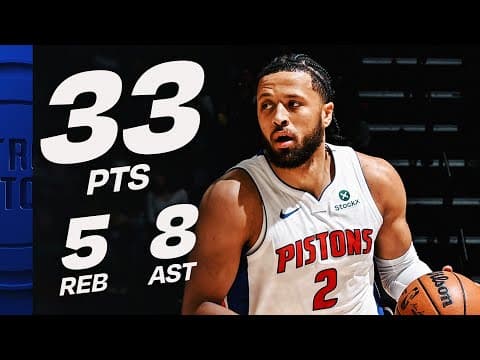 Cade Cunningham Was ON A MISSION In Memphis! | November 3, 2025