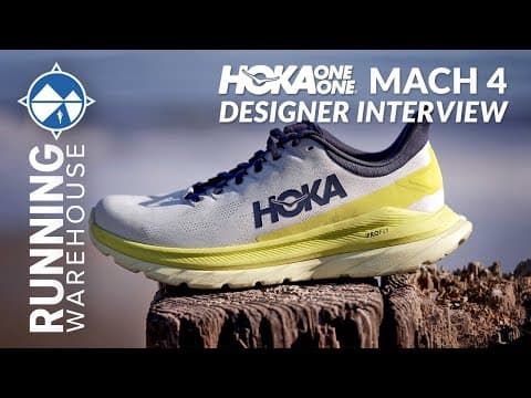 HOKA Mach 4 Designer Deep Dive | How the HOKA Mach Series Was Completely Re-imagined!