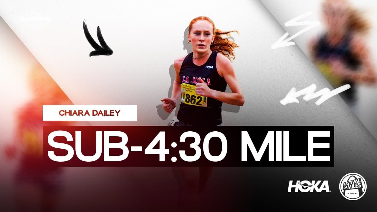 Chasing a Sub-4:30 Mile in High School: Inside Chiara Dailey's Senior Year
