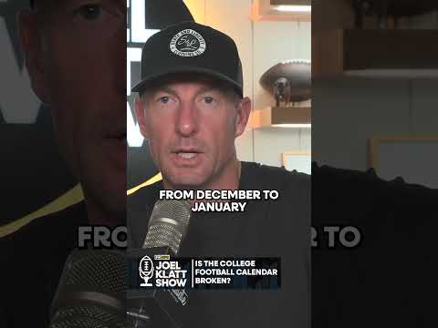 How to solve calendar issues in college football 👏 #CFB Sponsored by @hilton and @GraduateHotels