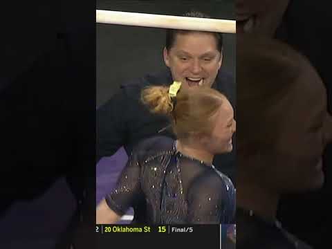 IT'S GETTING STICKY ‼️#cal #calbears #ncaagymnastics #collegegymnastics #gymnasticsbars #gymnast