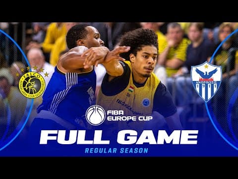 LIVE - Falco Vulcano Energia KC Szombathely v Anorthosis Famagusta | FIBA Europe Cup 2025-26