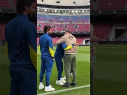 Welcome to Spotify Camp Nou, Arnau 🫶 #shorts #fcbarcelona #shortvideo