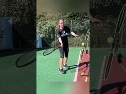 How to hit a topspin #tennislob