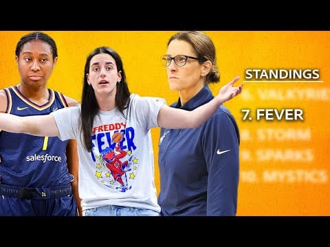 Are the Indiana Fever in danger of missing the Playoff? |WNBA Hoopm Streams 🏀