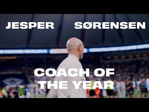 Vote YES for Jesper Sørensen 🔥 MLS Coach of the Year 2025