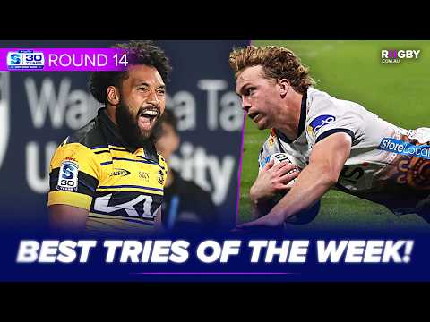 Best Tries From Super Rugby Pacific Round 14 | Highlights