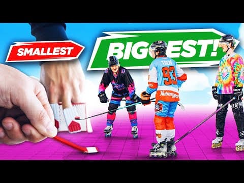 We Played EVERY Type of Hockey… (SMALLEST to BIGGEST)